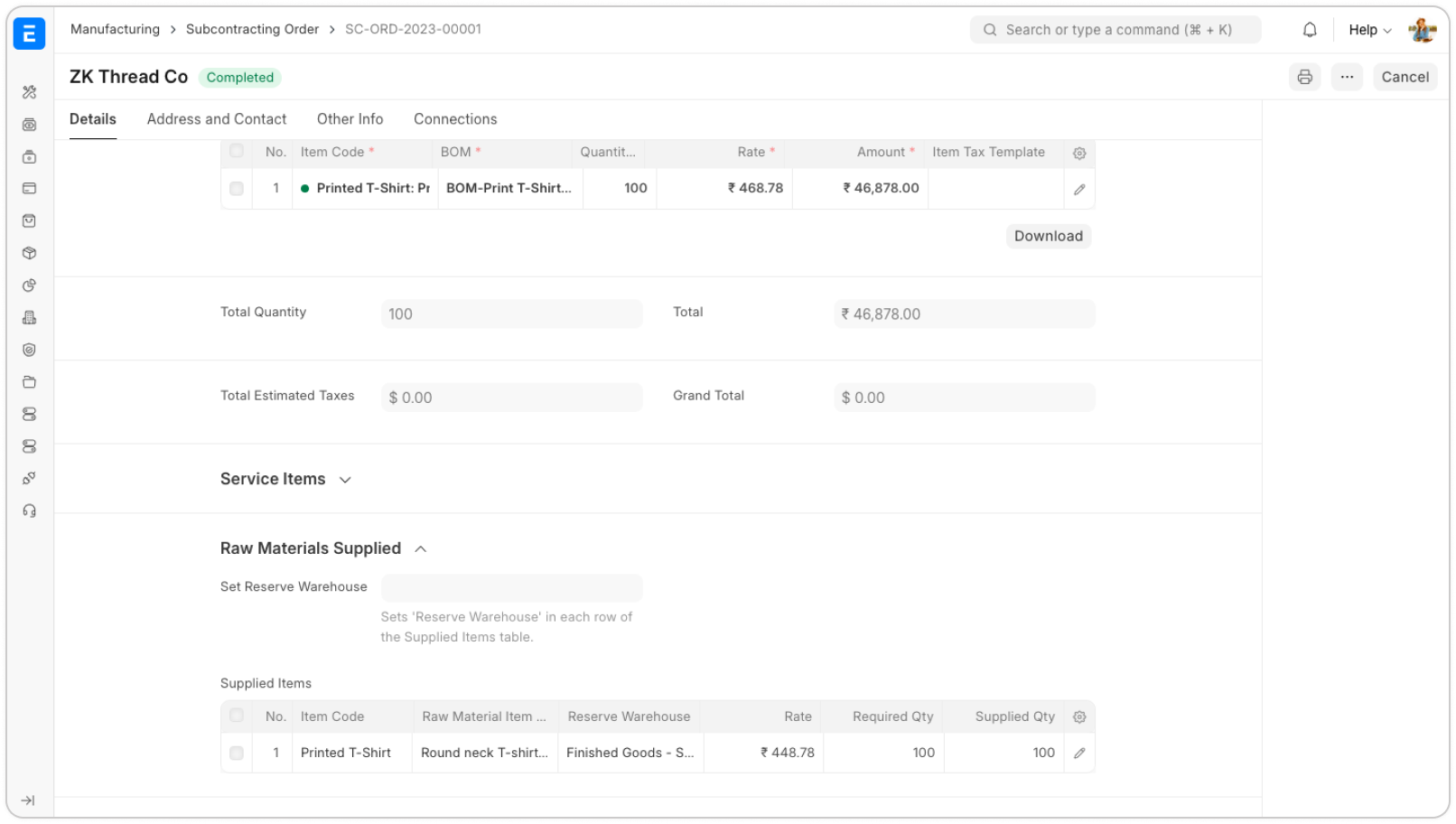 Open Source ERP Software for Plastics Products Manufacturing