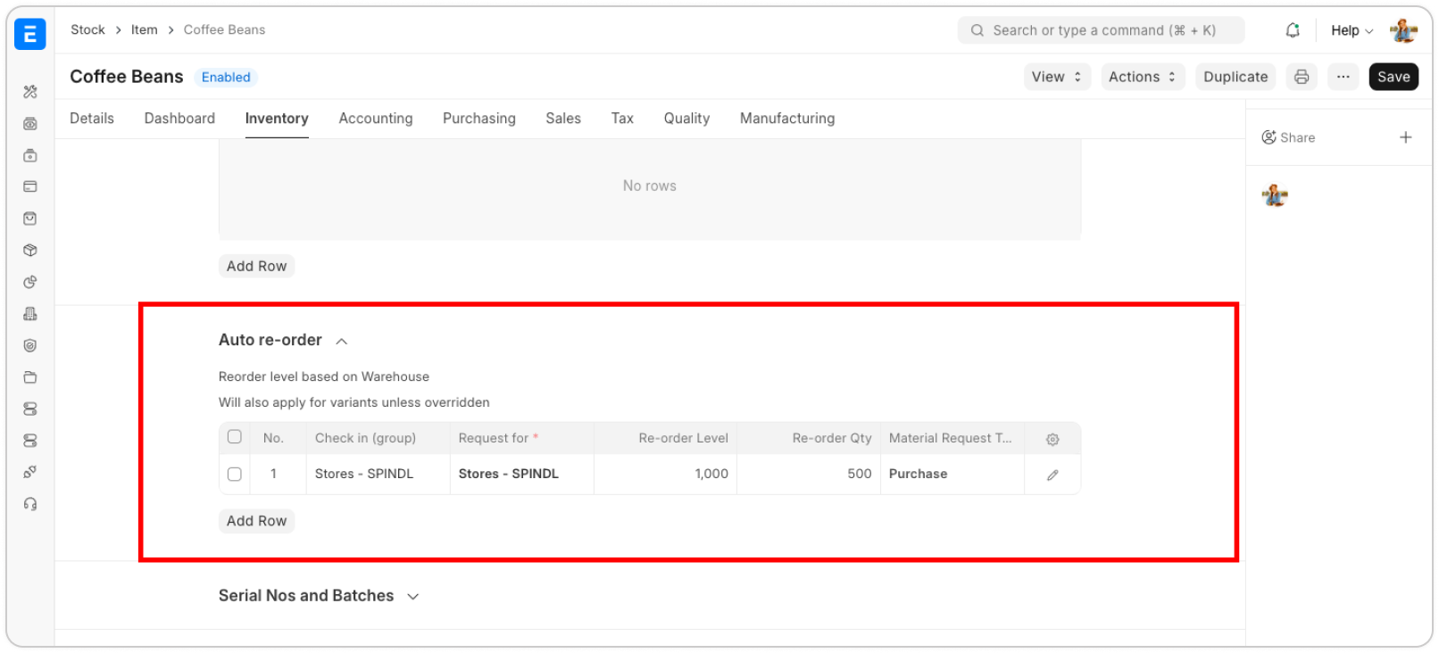 Open Source ERP Software for Food Manufacturing | ERPNext