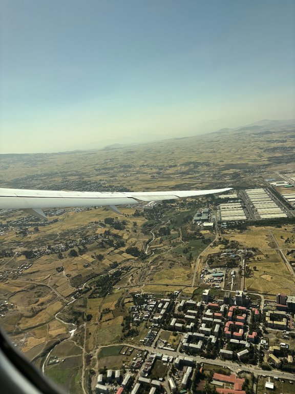 Aerial View of Addis Ababa.