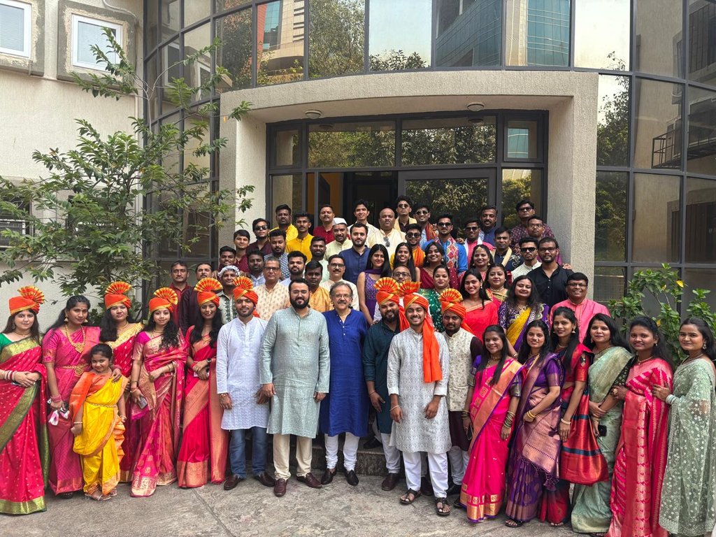 Diwali group picture: S@W team