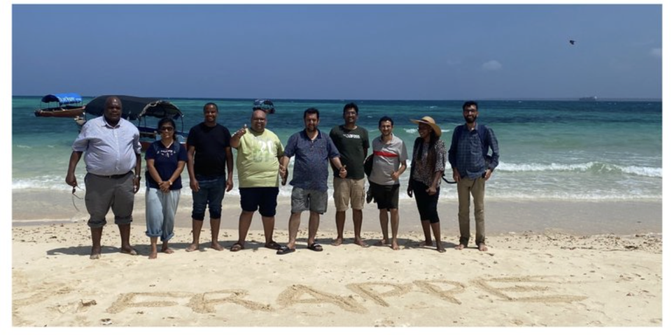 First time in Africa