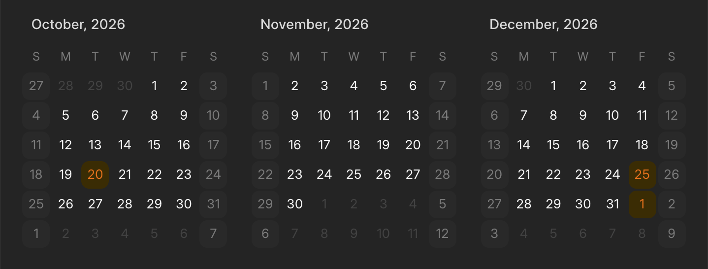 Holiday calendar in Frappe Helpdesk with weekends and holidays left out of SLA time