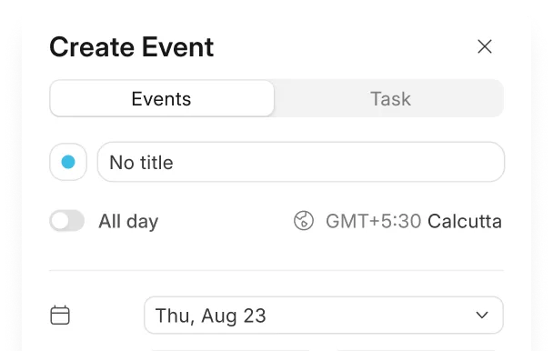 Image of a clean and minimalist table UI that is standard for Frappe CRM