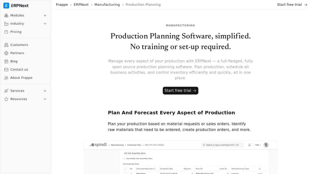 open-source-erp-software-for-production-planning