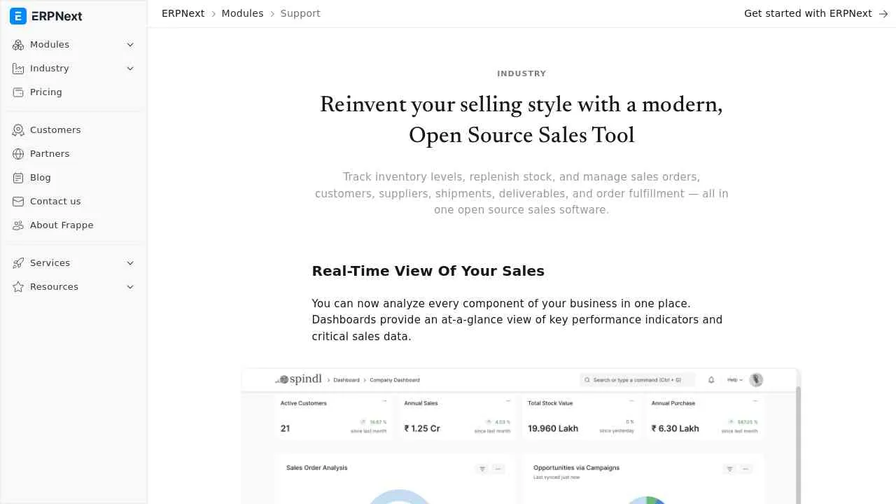 Reinvent your selling style with a modern, Open Source Sales Tool
