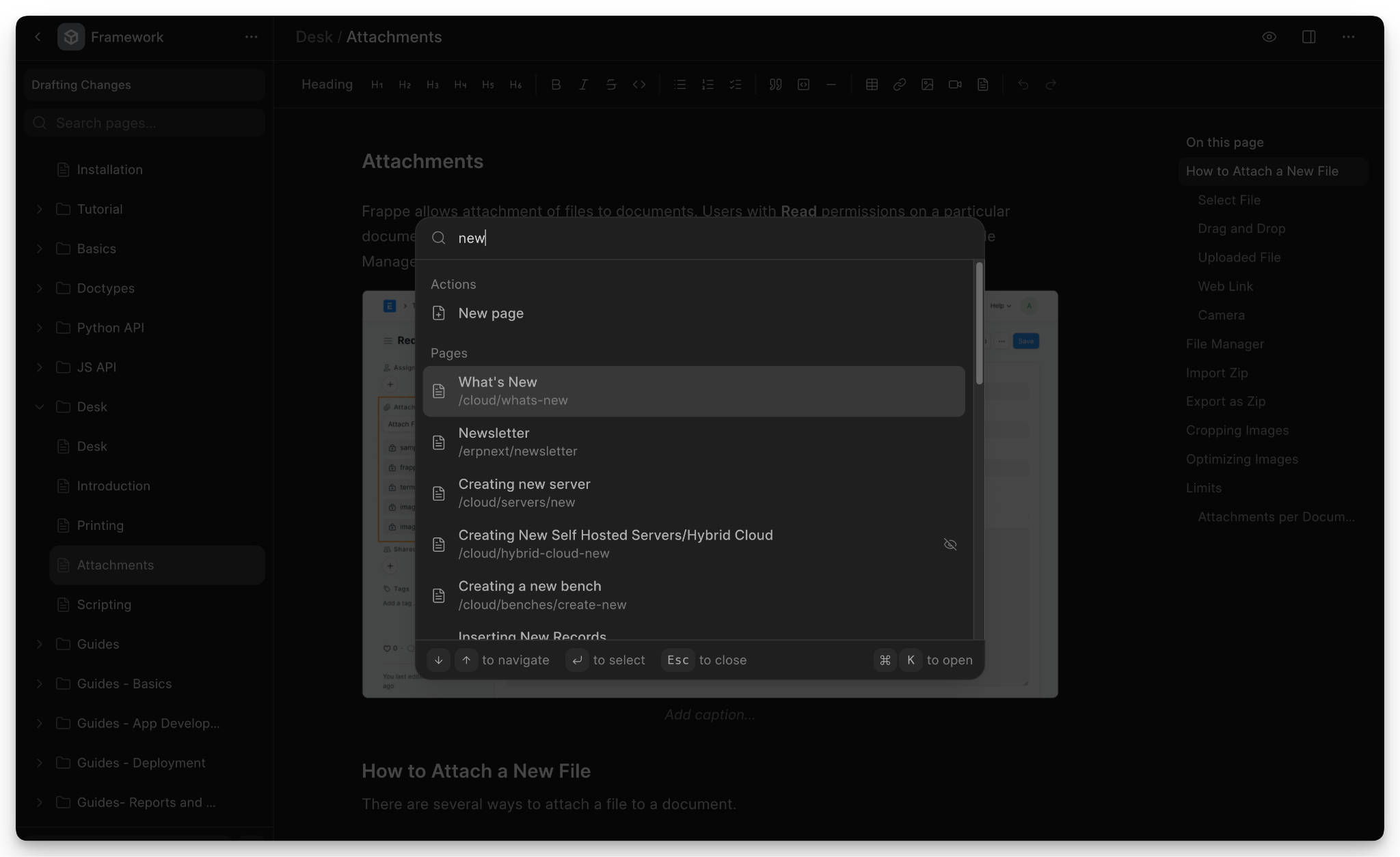 Command Bar