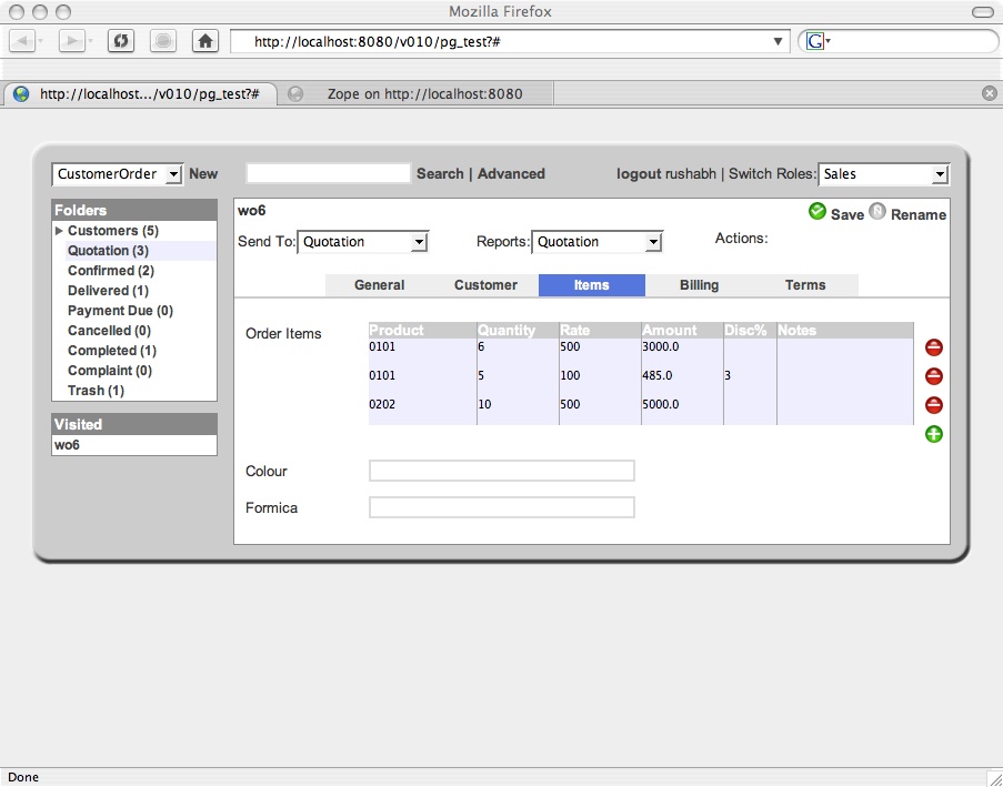 Framework UI - 2005