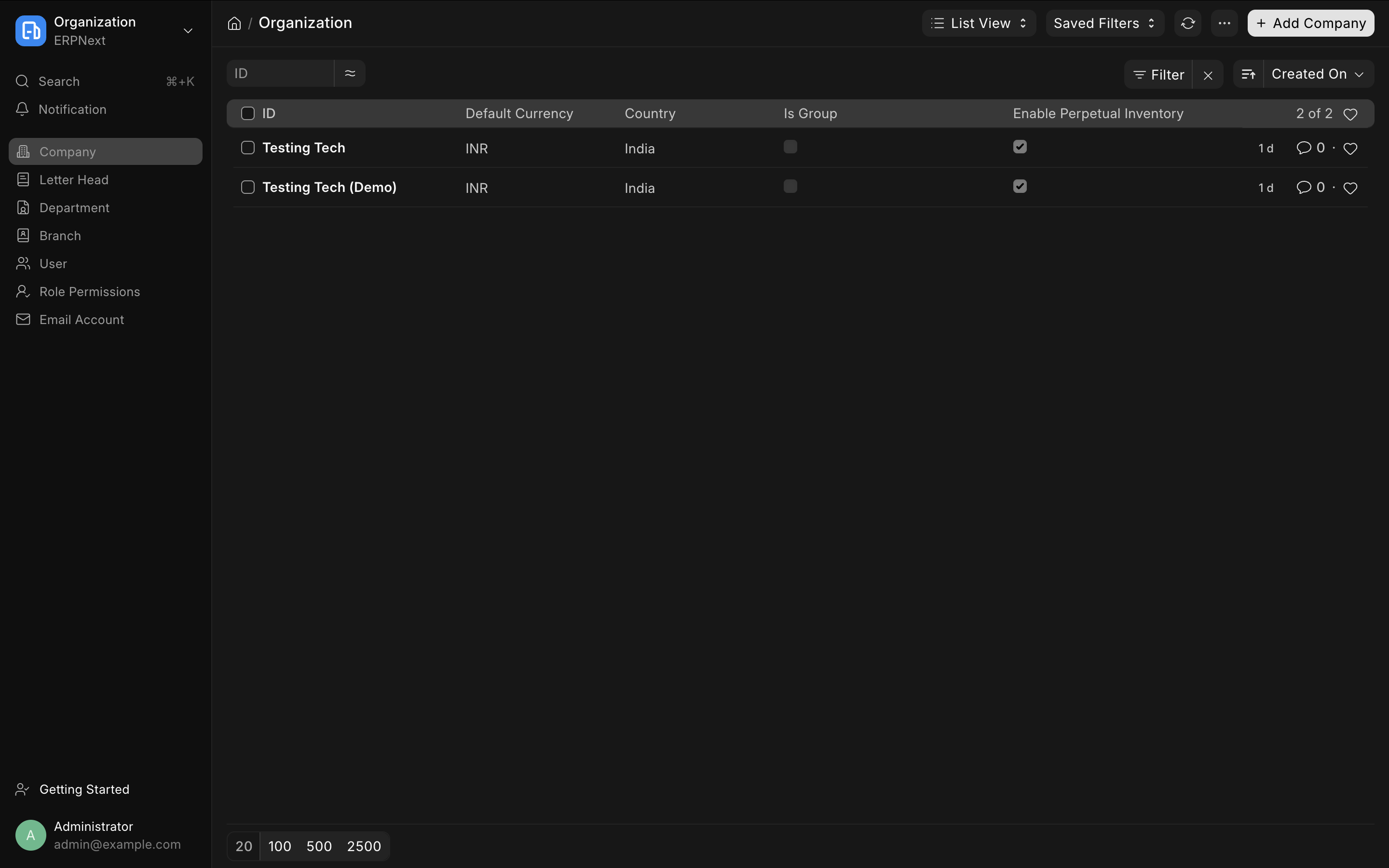 v16's sidebar change.